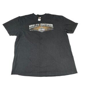 Harley Davidson Motorcycles 2XL Steel City Washington PA Graphic Tee T-Shirt